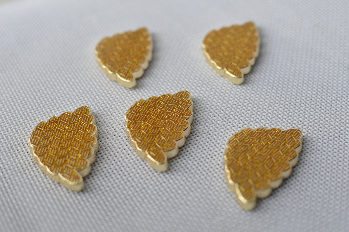 Special Edition: Art of the Stitch Angel Wing Needle Minder (Gold & Glitter)