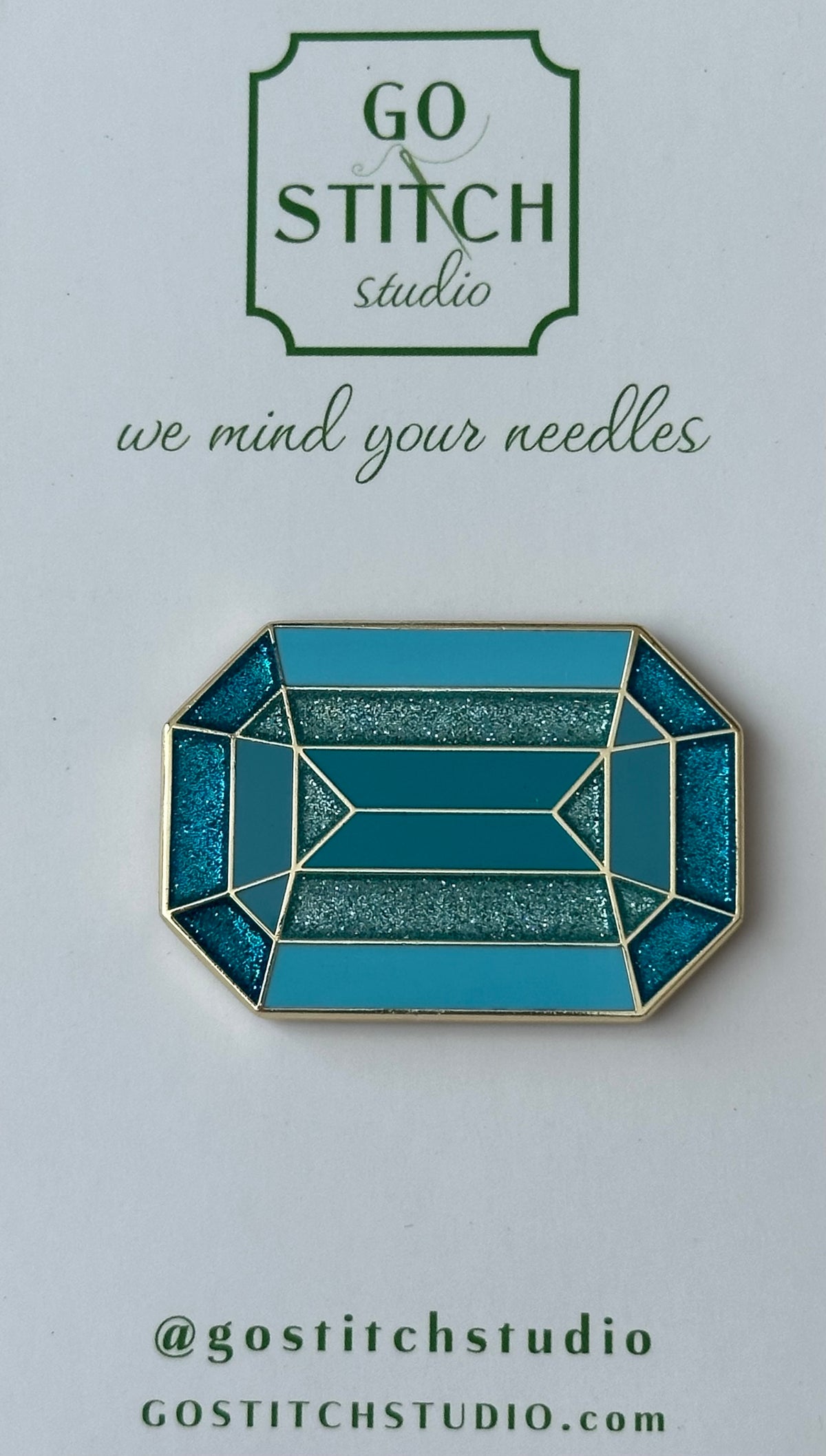 Wholesale Roosevelt Inspired Aquamarine (Thin Design)