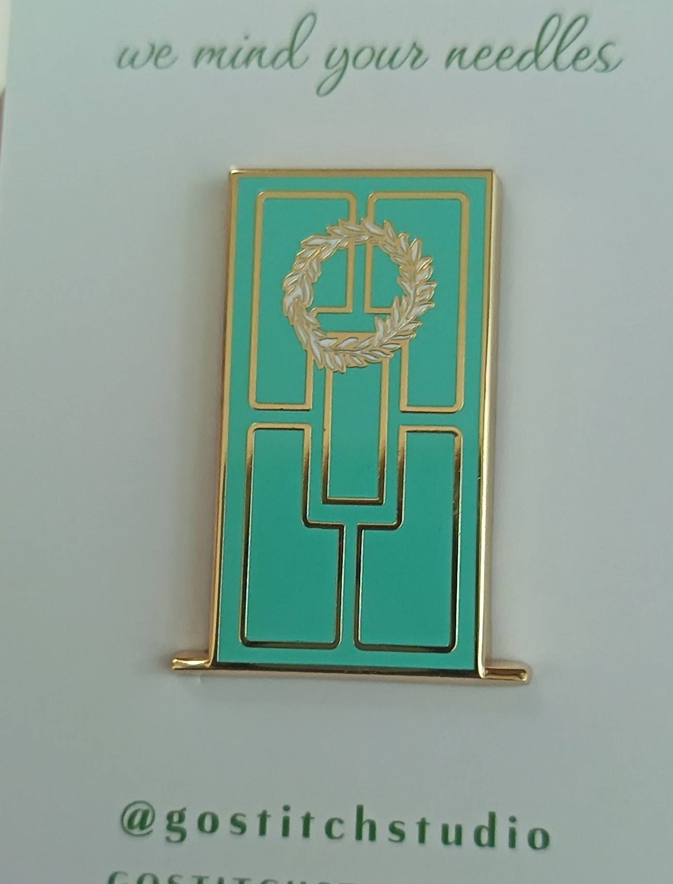 "Breakfast at Tiffany's" inspired Needle Minder