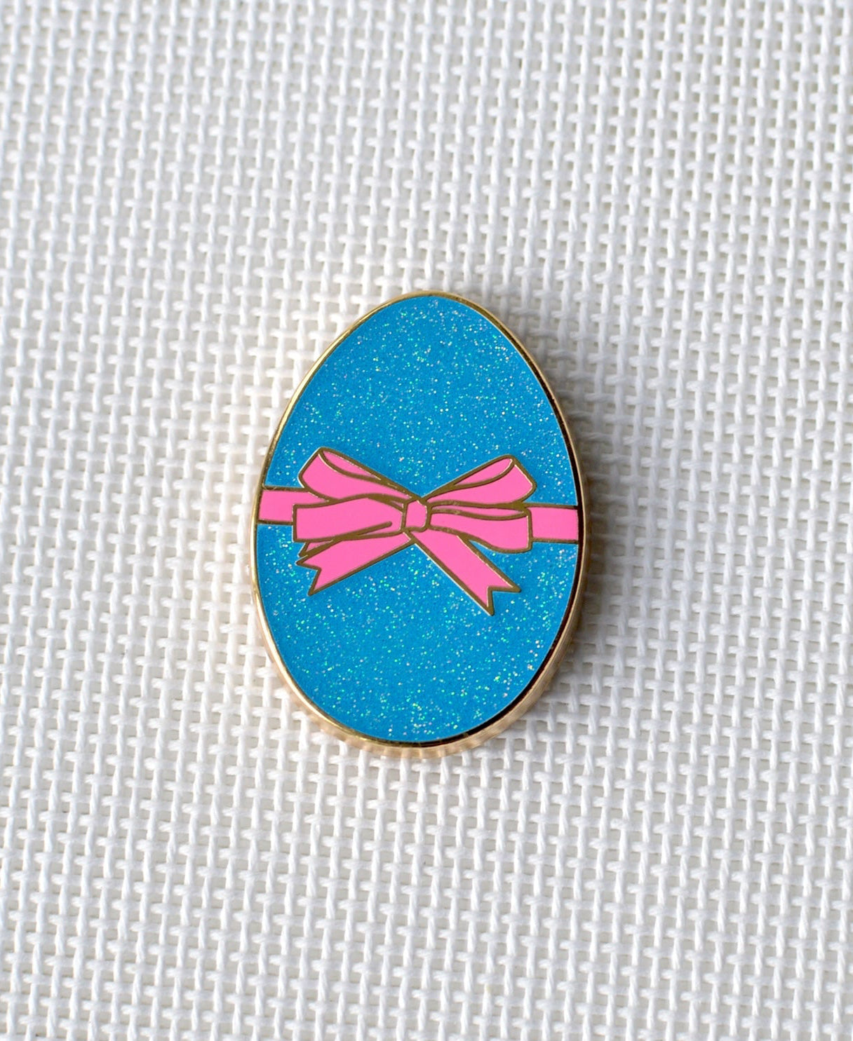 Blue Royale Glitter Egg Needle Minder (Pink version available in stores)