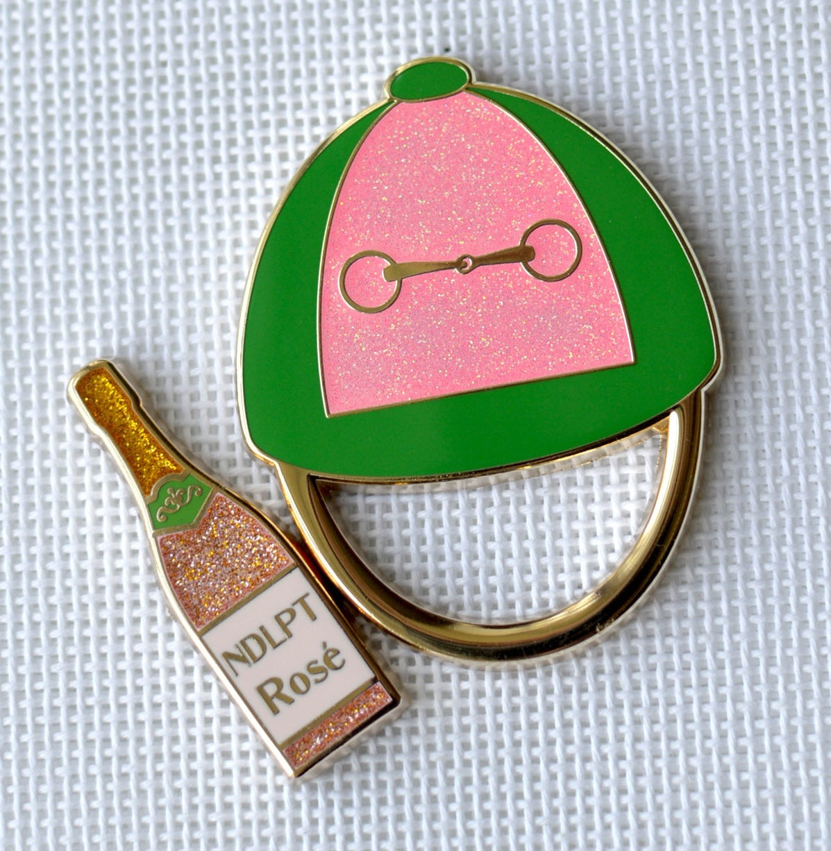 Wholesale Petite NDLPT Rosé Needle Minder (mini magnet)  *MSRP $24-$26