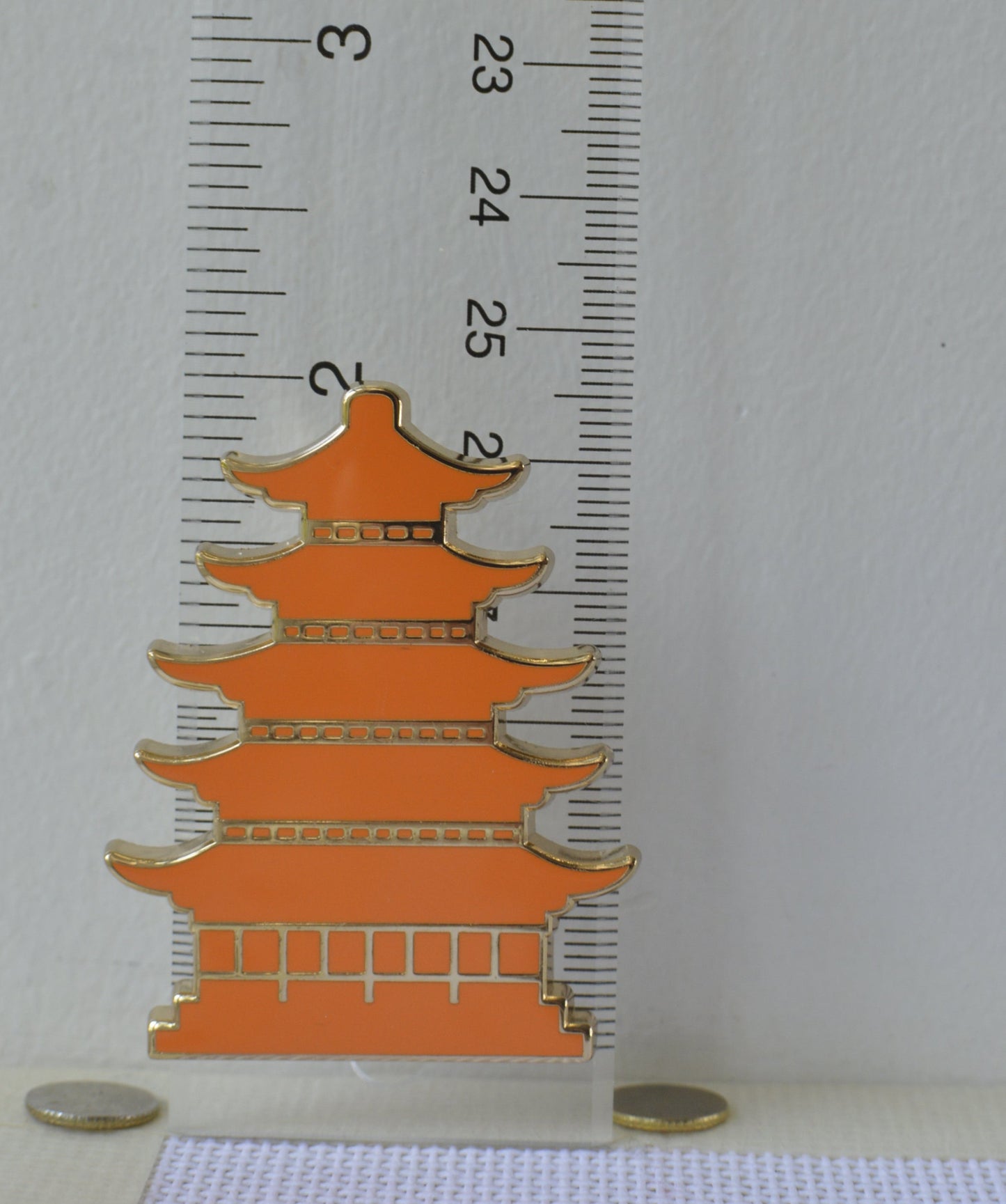 Persimmon Pagoda Needle Minder