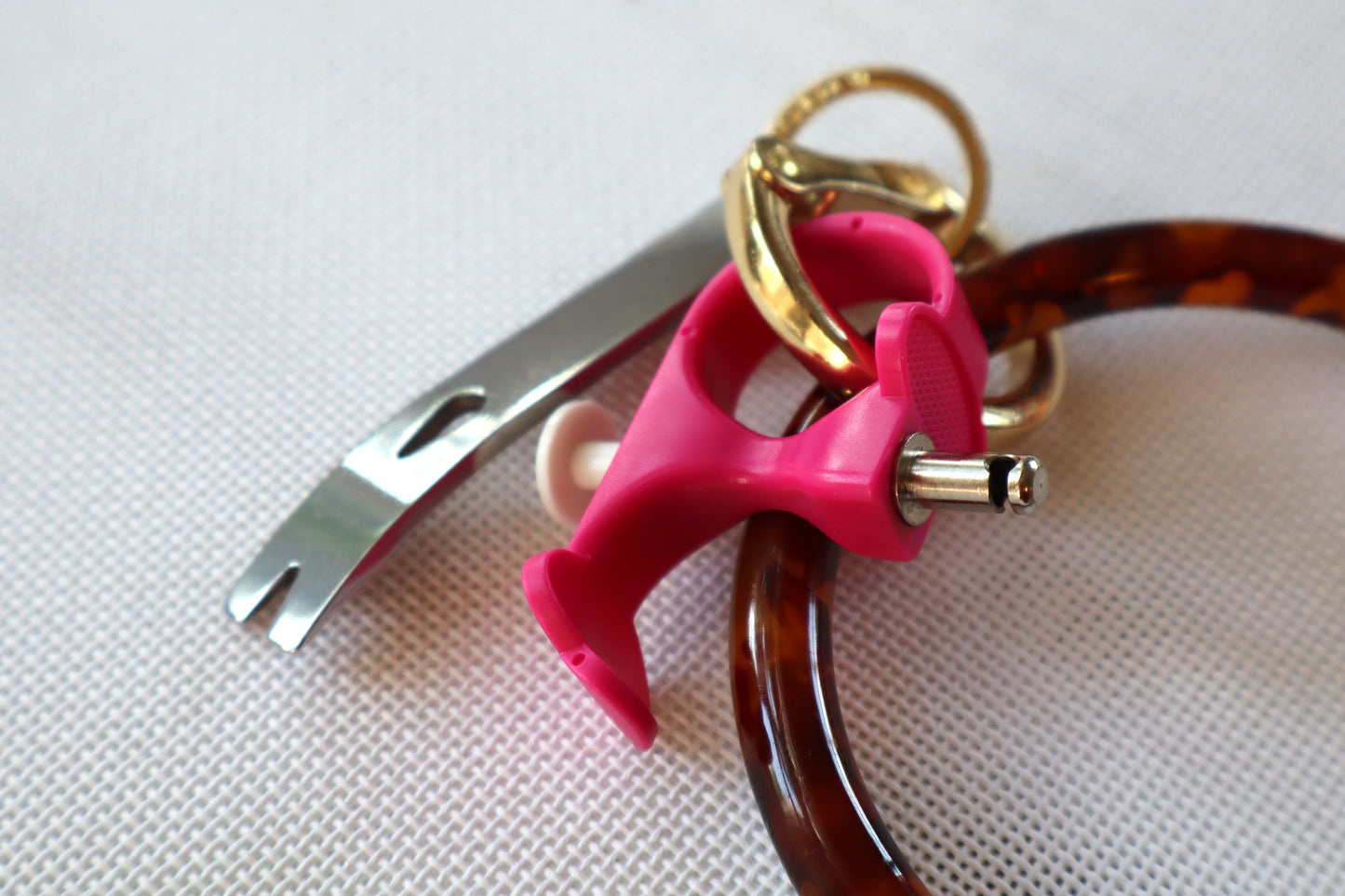 Needle Puller, Thimble & Thread Cutter Tool
